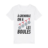 T-Shirt Enfant À Grenoble on a les boules 