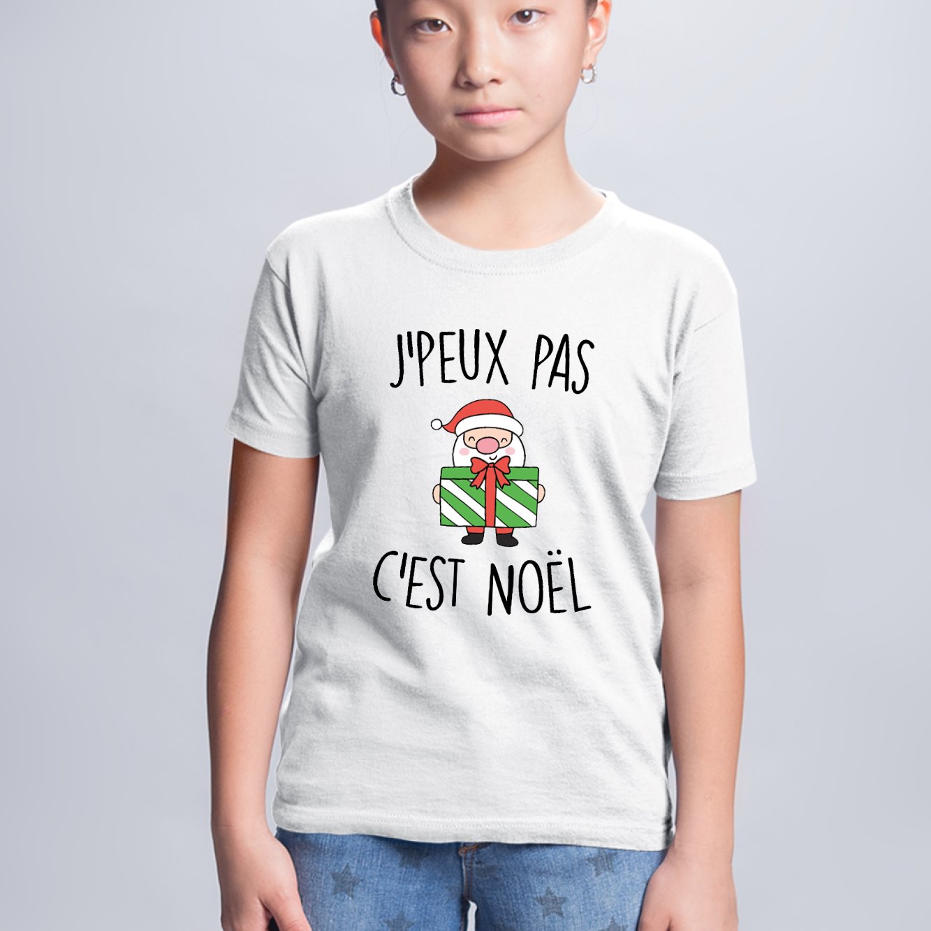 T-Shirt Homme J'peux pas c'est Noël