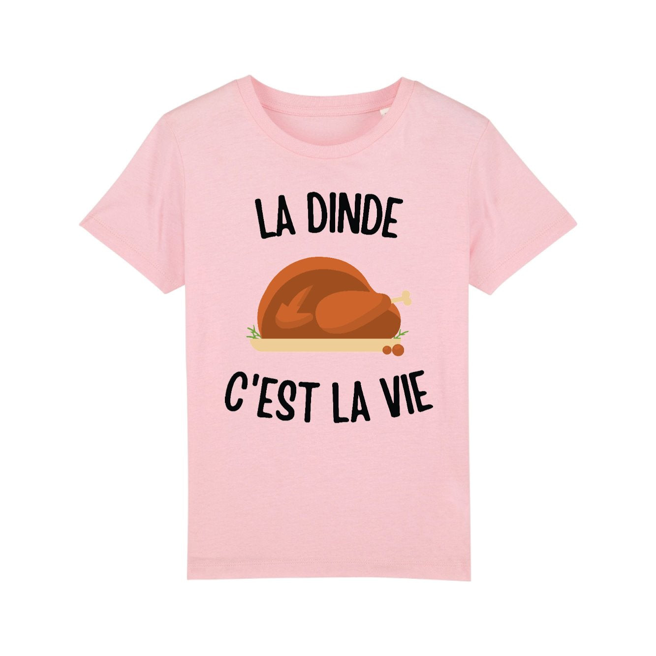 T-Shirt Enfant La dinde c'est la vie 