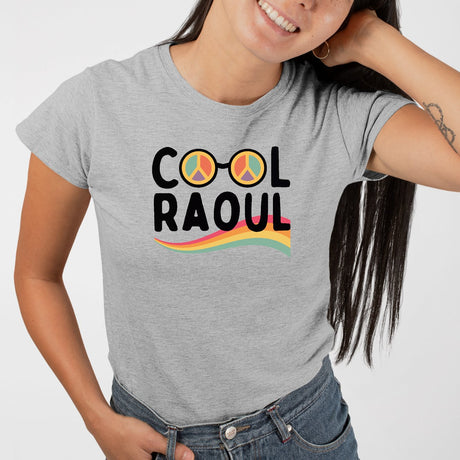 T-Shirt Femme Cool Raoul Gris