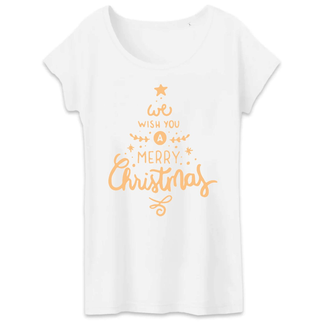 T-Shirt Femme Merry Christmas 
