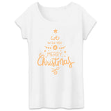 T-Shirt Femme Merry Christmas 