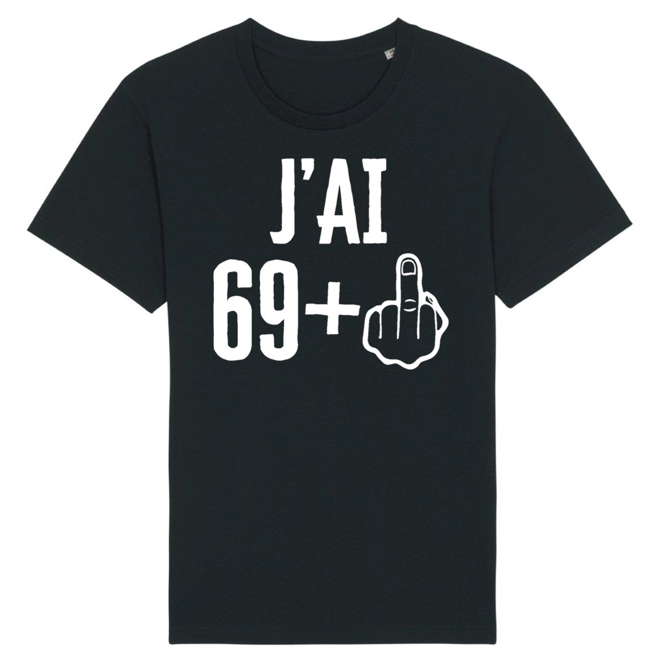 T-Shirt Homme J'ai 70 ans 69 + 1 