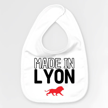 Bavoir Bébé Made in Lyon Blanc