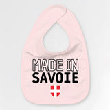 Bavoir Bébé Made in Savoie Rose