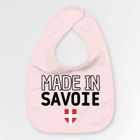 Bavoir Bébé Made in Savoie Rose