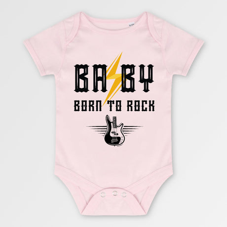 Body Bébé Baby born to rock Rose