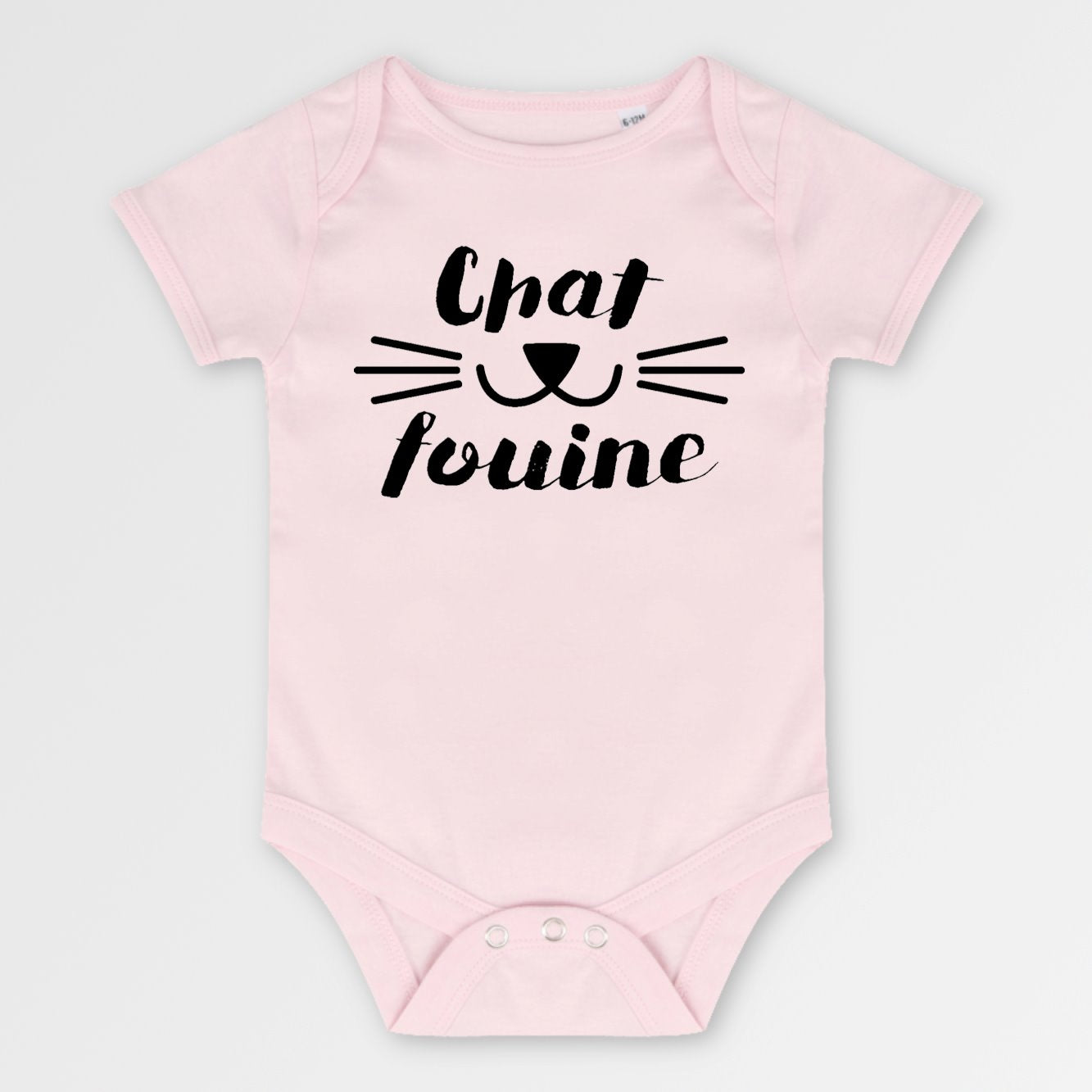 Body Bébé Chafouine Rose