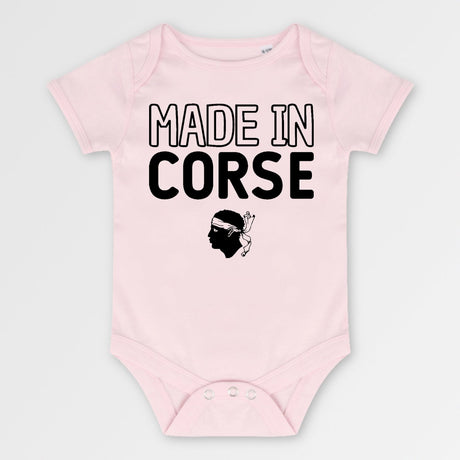 Body Bébé Made in Corse Rose