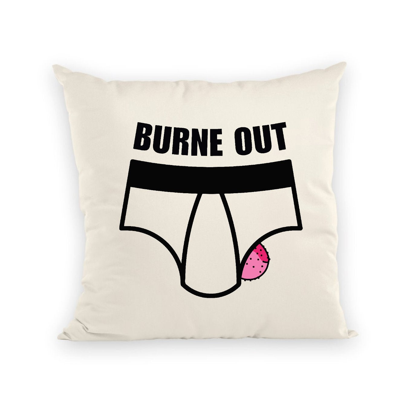 Coussin Burne out 