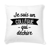 Coussin Collègue qui déchire 