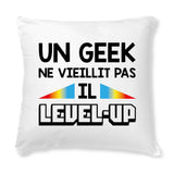 Coussin Geek level-up 