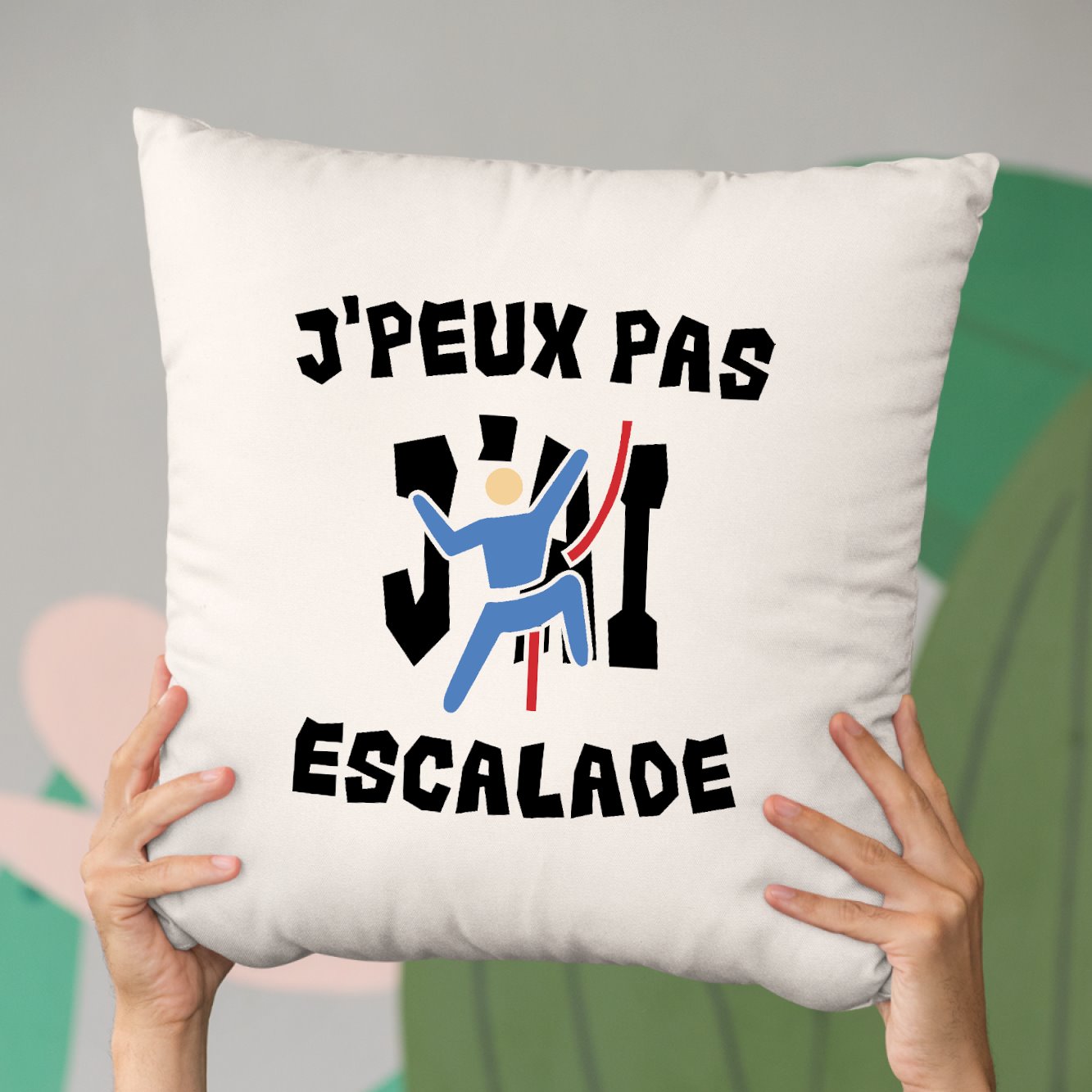 Sweat à Capuche "J'Peux Pas J'ai Escalade" – Humour Grimpeur, Cadeau Drôle Pour Hommes Et Femmes, 241 G