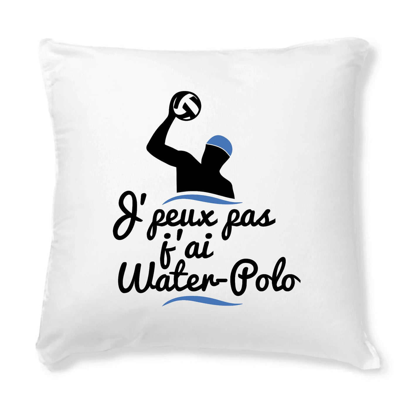 Coussin J'peux pas j'ai water-polo 