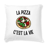 Coussin La pizza c'est la vie 