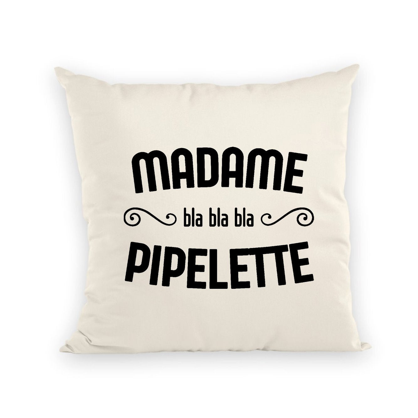 Coussin Madame pipelette 
