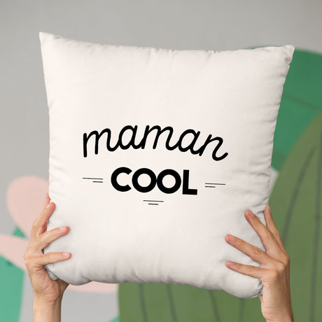 Coussin Maman cool Beige