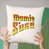 Coussin Mamie s'use Beige