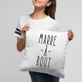 Coussin Marre à bout Blanc