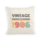 Coussin Vintage année 1986 