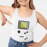 Débardeur Femme Game Boy Blanc
