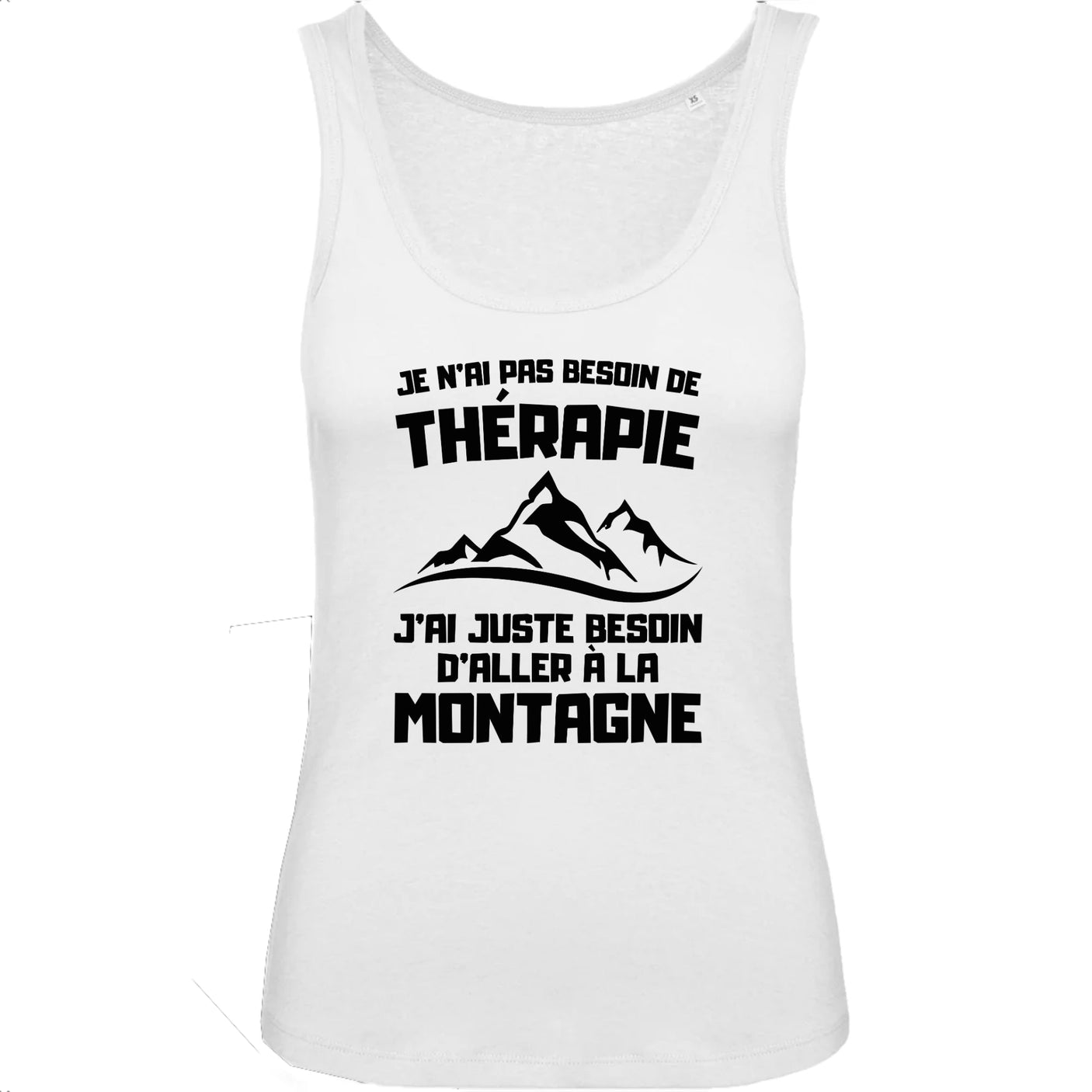 Débardeur Femme Je n'ai pas besoin de thérapie juste de montagne 
