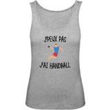 Débardeur Femme J'peux pas j'ai handball 