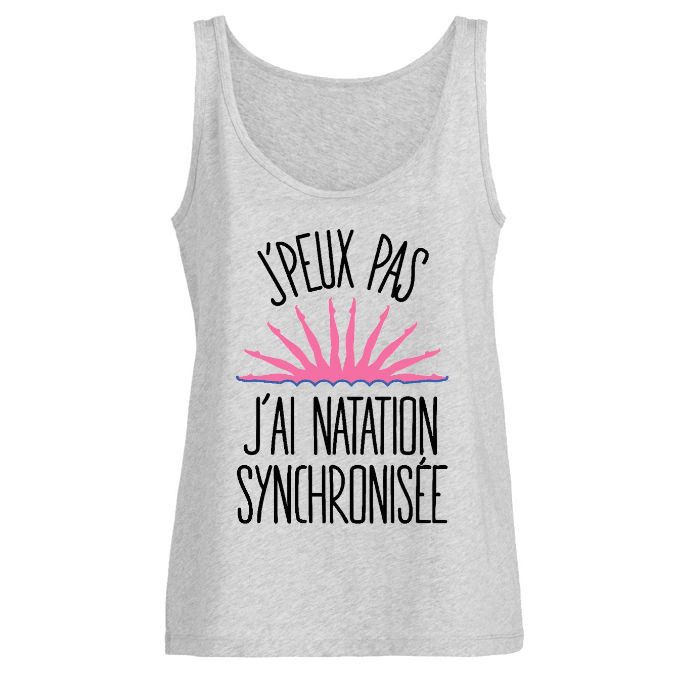 Débardeur Femme J'peux pas j'ai natation synchronisée 