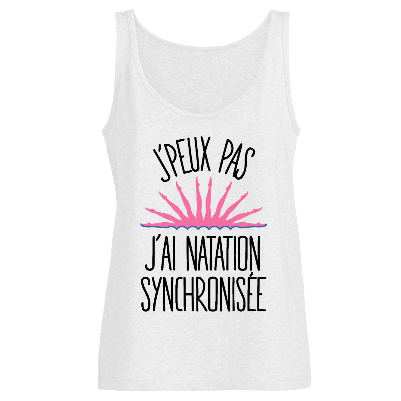 Débardeur Femme J'peux pas j'ai natation synchronisée 