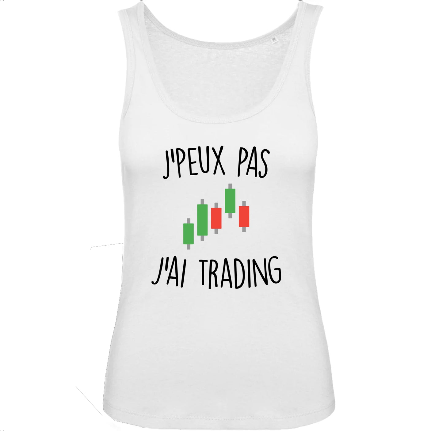 Débardeur Femme J'peux pas j'ai trading 