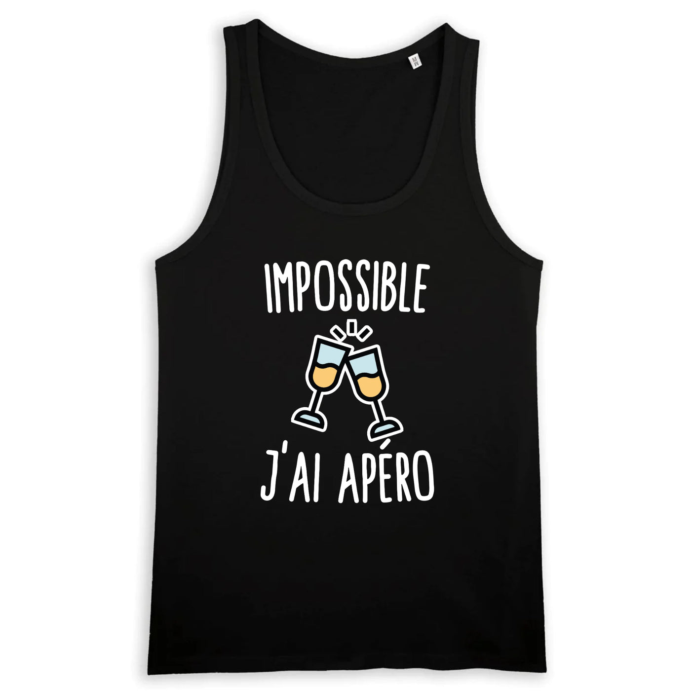 Débardeur Homme Impossible j'ai apéro 