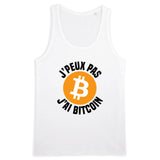 Débardeur Homme J'peux pas j'ai Bitcoin 