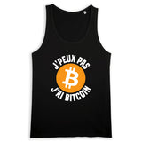 Débardeur Homme J'peux pas j'ai Bitcoin 