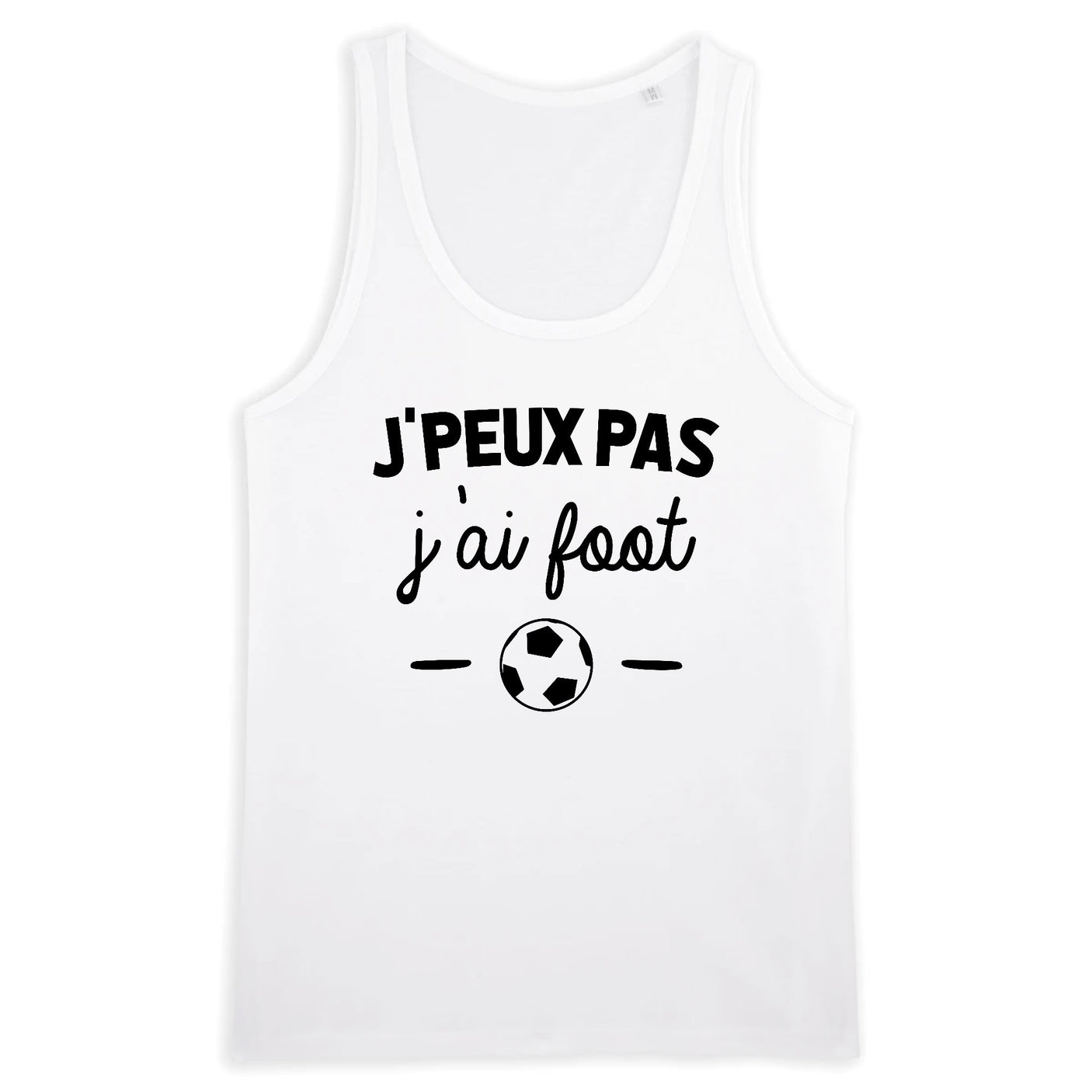 Débardeur Homme J'peux pas j'ai foot 