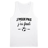 Débardeur Homme J'peux pas j'ai foot 