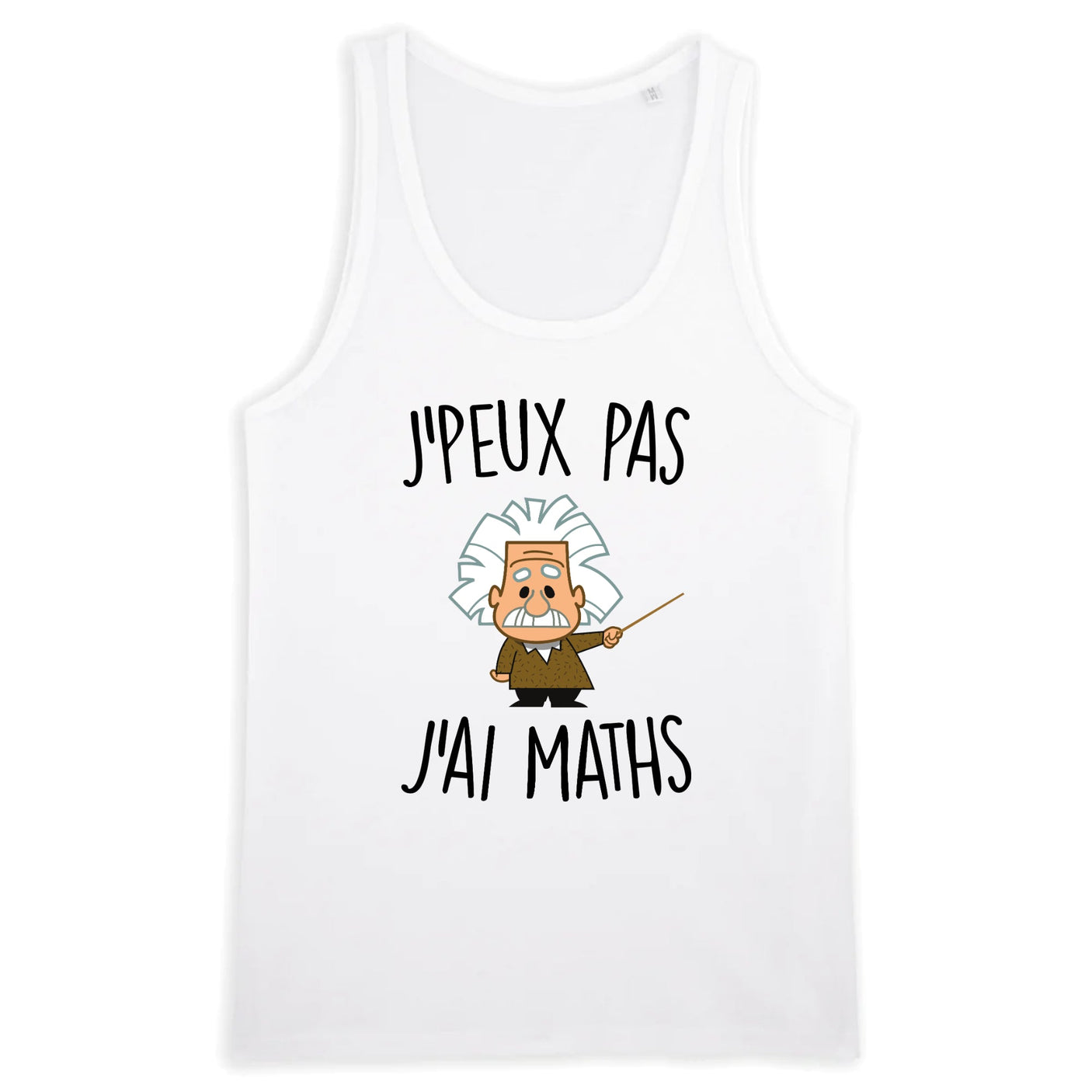 Débardeur Homme J'peux pas j'ai maths 