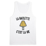 Débardeur Homme La raclette c'est la vie 