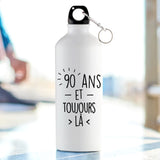 Gourde Anniversaire 90 ans Blanc