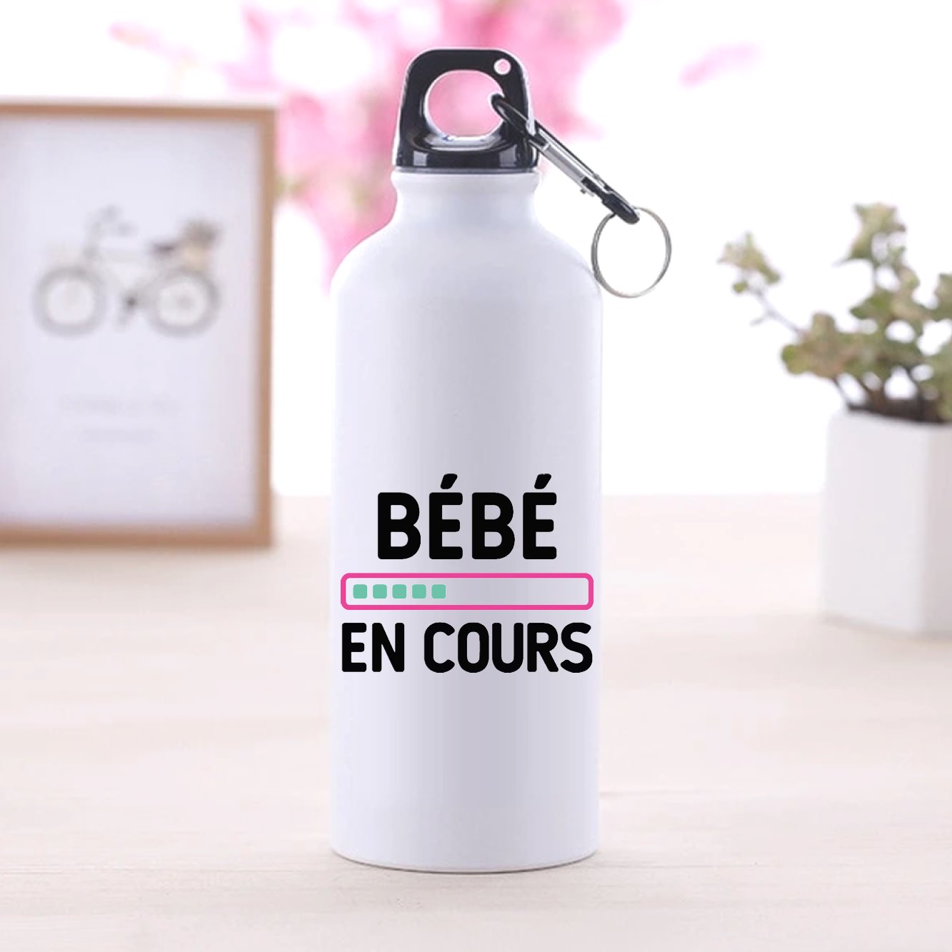 Gourde Bébé en cours Blanc
