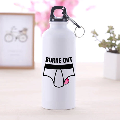 Gourde Burne out Blanc