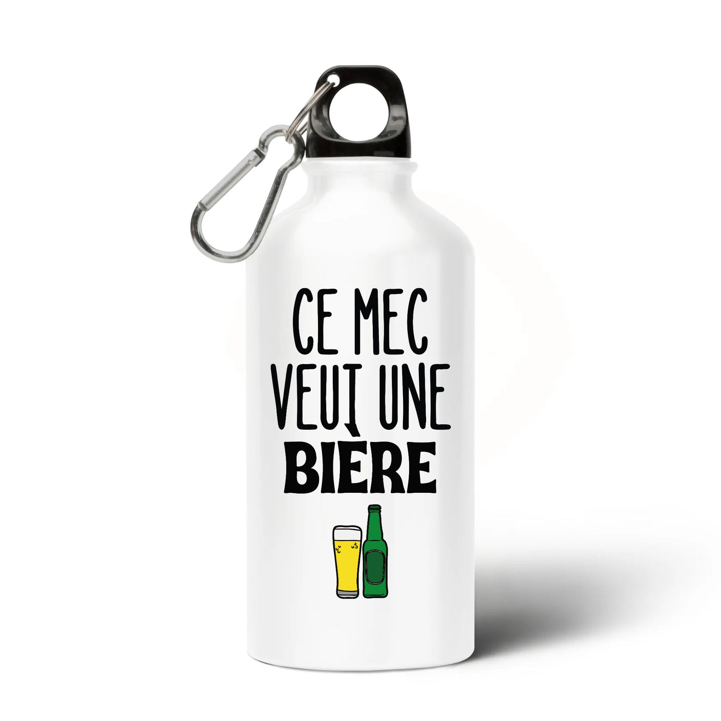 Gourde Ce mec veut une bière 