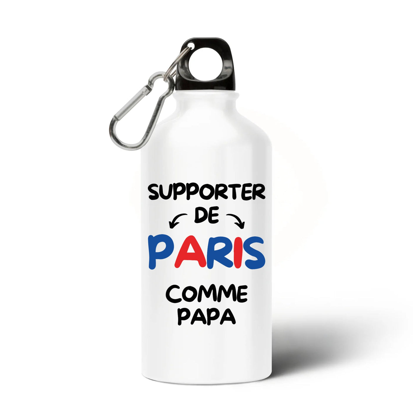 Gourde Supporter de Paris comme papa 