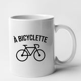 Mug À bicyclette Blanc