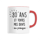 Mug Anniversaire 80 ans 