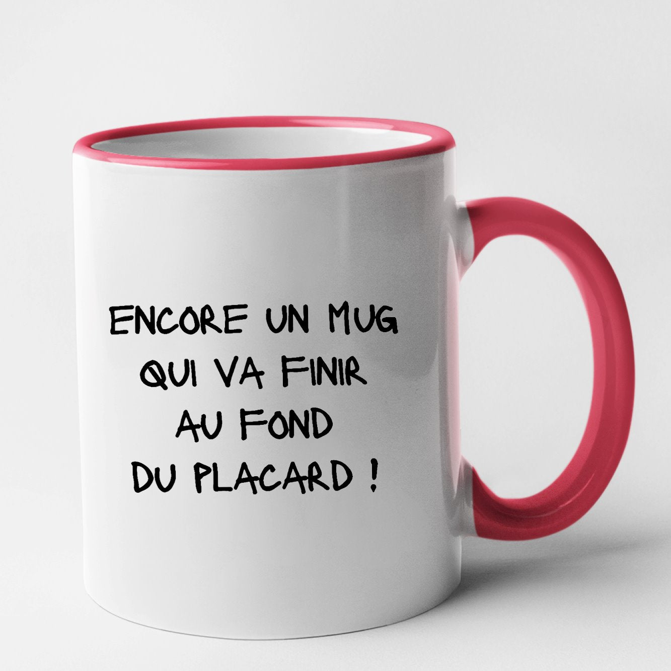 Mug Au fond du placard Rouge