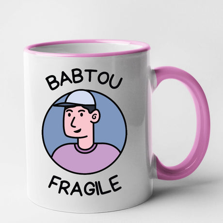 Mug Babtou fragile Rose