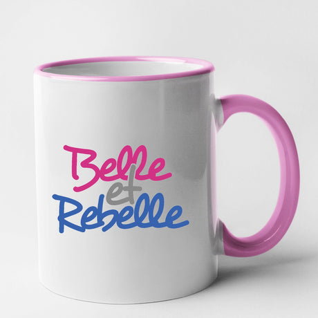 Mug Belle et rebelle Rose