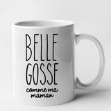 Mug Belle gosse comme maman Blanc