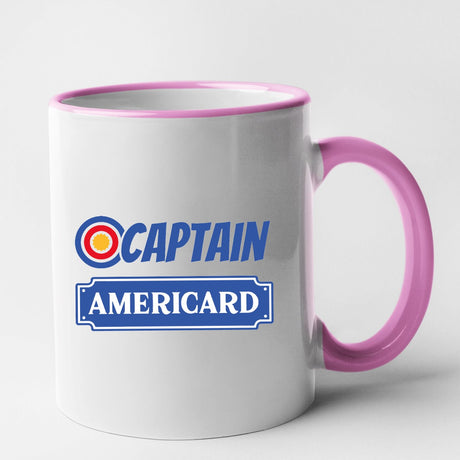 Mug Captain Americard Rose
