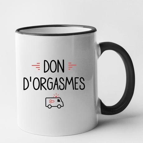 Mug Don d'orgasmes Noir